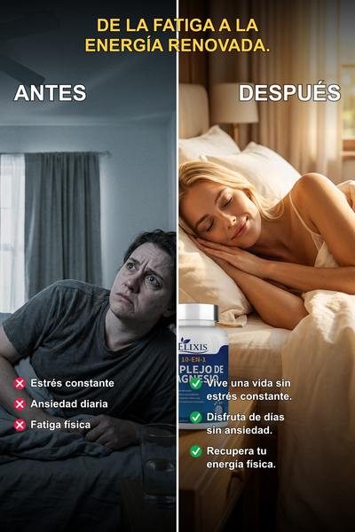 Complejo de Magnesio 10-EN-1 Elixis · Antes / Después