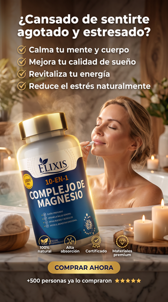 Complejo de Magnesio 10-EN-1 Elixis · Hero (principal)